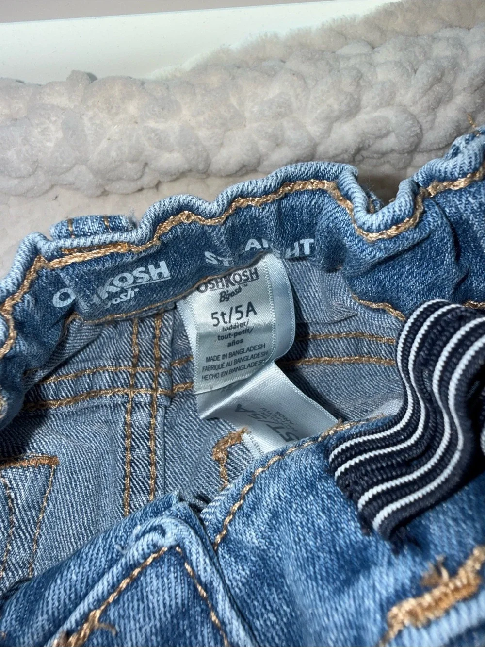 Kids' Blue Denim Jeans